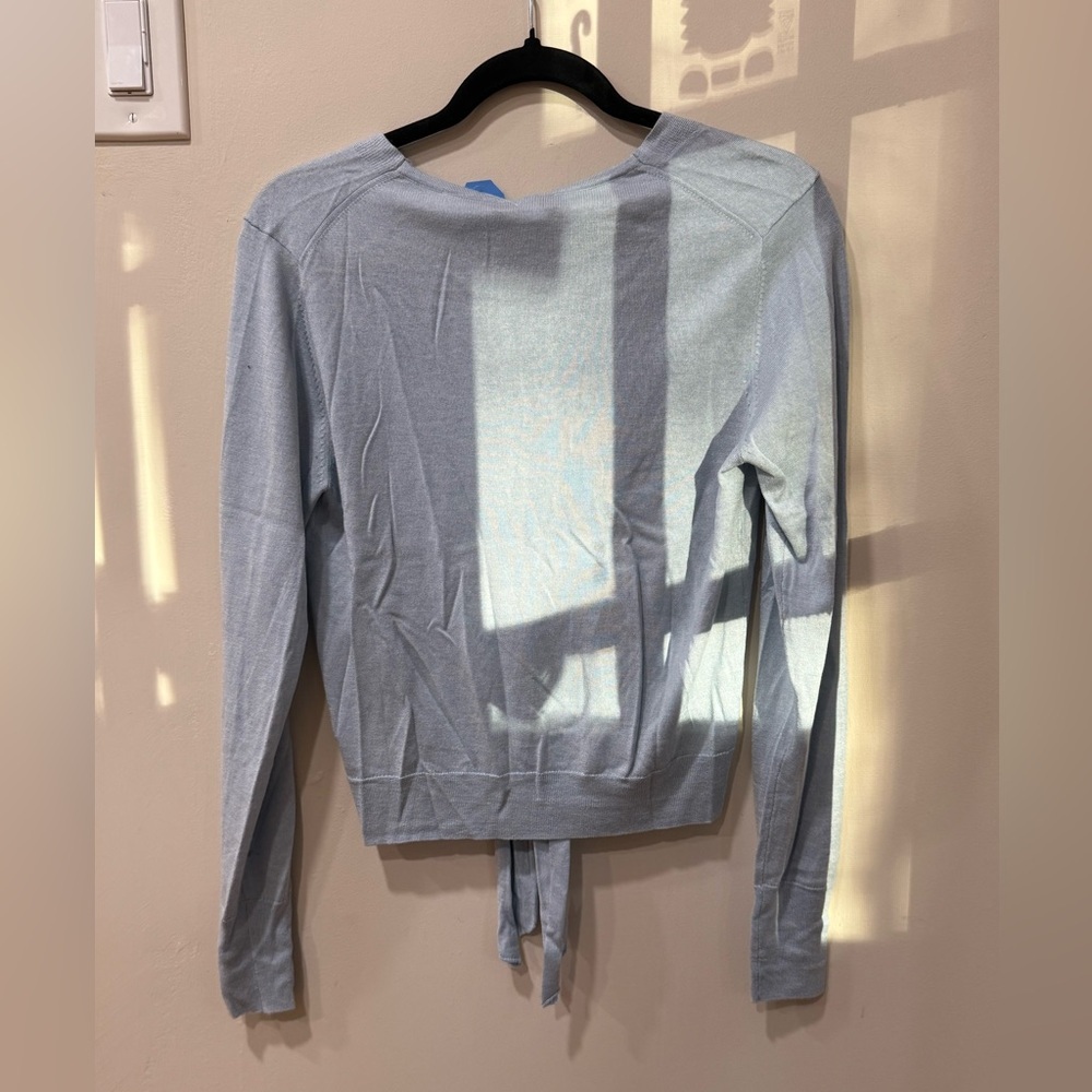 Kinross Tie Front Cardigan- Cashmere & Silk - Small- was $300- NWT - Picture 3 of 8